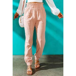 Azura Exchange  Elastic Waistband High Waist Pants